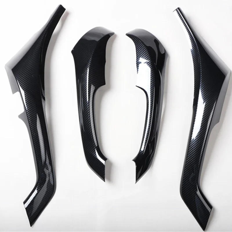 Für Acura TSX 2008-2014 carbon fiber Innen auto navigation steuerung klimaanlage outlet Getriebe shift windows abdeckung trim – Detail 7