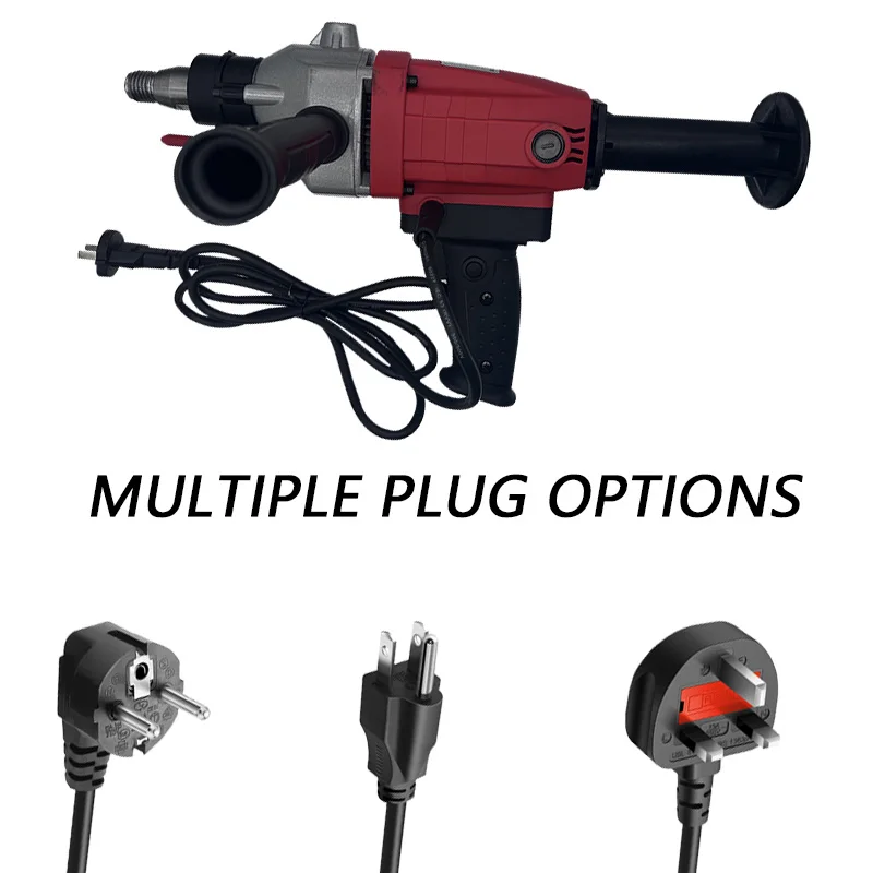 Concrete Core Drill Machine Electric Drill Drilling Machine Punching Machine M22 Thread Dry Wet Drilling Machine Diamond Drill