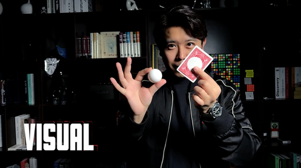 Ball on Card by Bond Lee and MS Magic - Magic tricks (Instant Download)