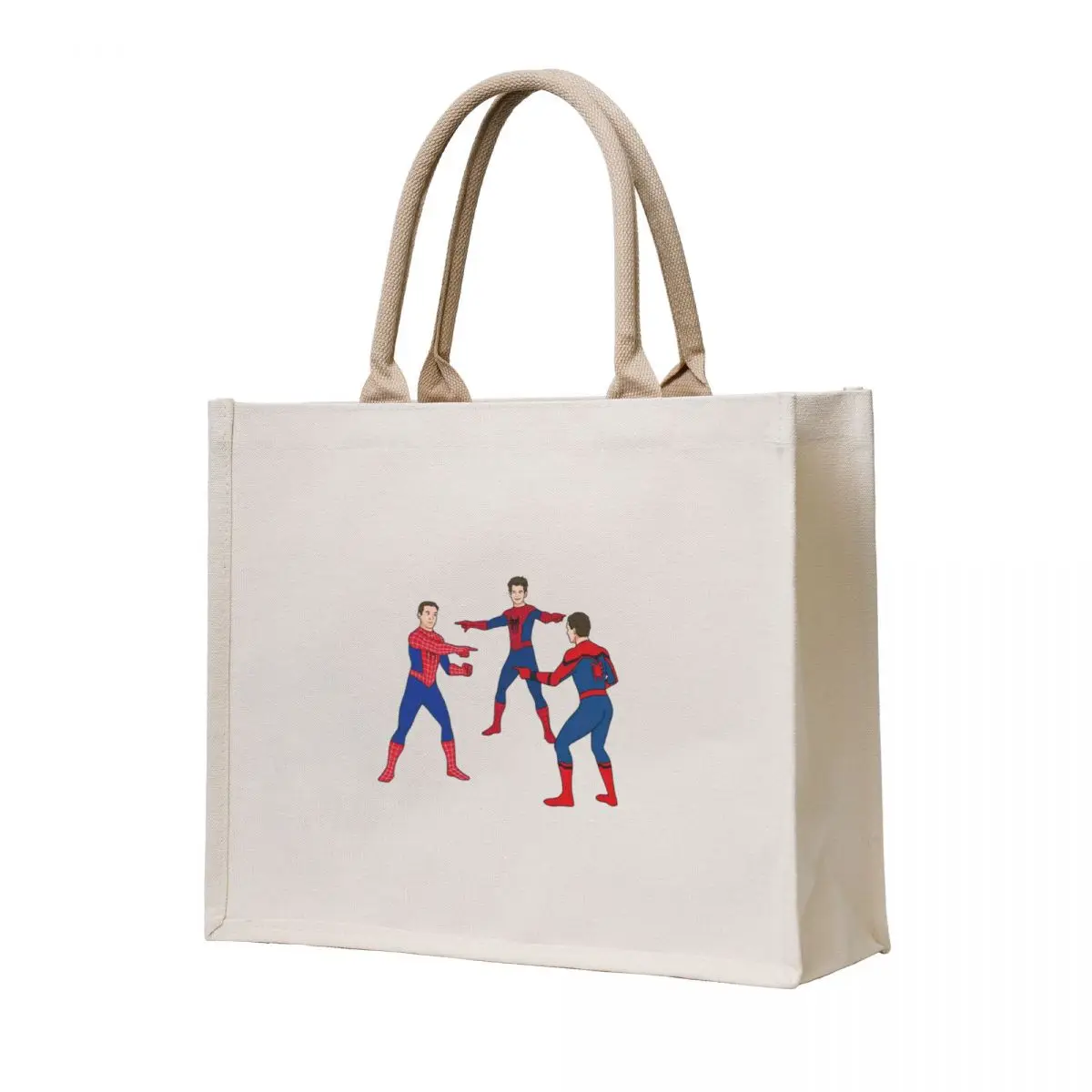 

3 spider meme Tote Bag cloth bag woman Beach bag cute pouch