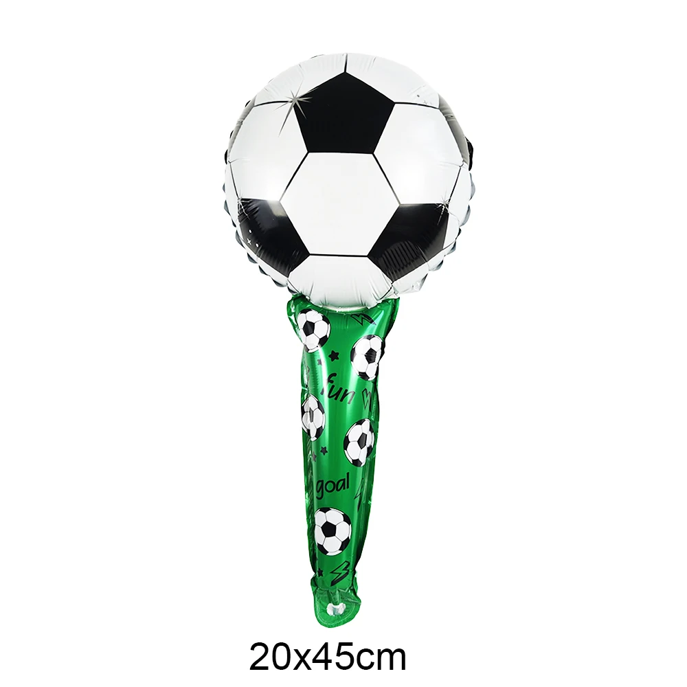 Fußball-Party-Ballons Dekoration Handgehaltener Fußball-Ballon Fußball-Stirnband-Ballon Kinderspielzeug Ballons Sport-Themen-Dekorationen – Detail 2