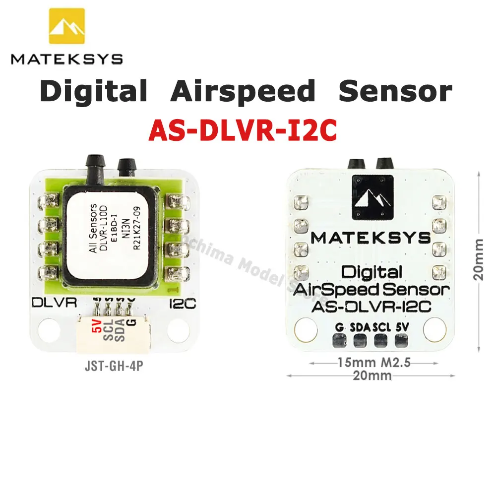 MATEK Digital  Airspeed  Sensor AS-DLVR-I2C for ArduPilot RC Multirotor Airplane