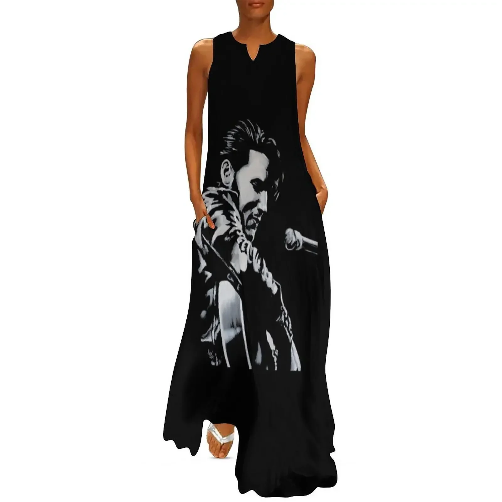 

élvis Présléy - The King Is Back - King of Rock and Roll gift birthday Long Dress dresses for prom Dress