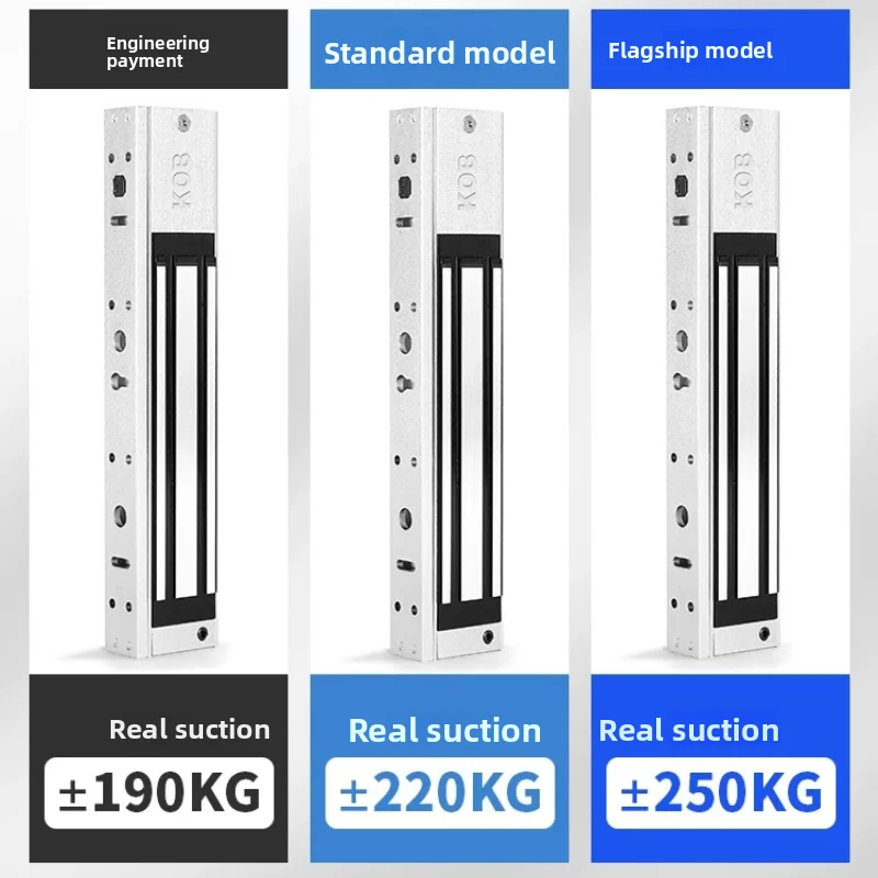 KOB Access Control Electromagnetic Magnetic Lock 280 Kg Delayed Feedback Electric Lock Waterproof Electric Control Door Lock
