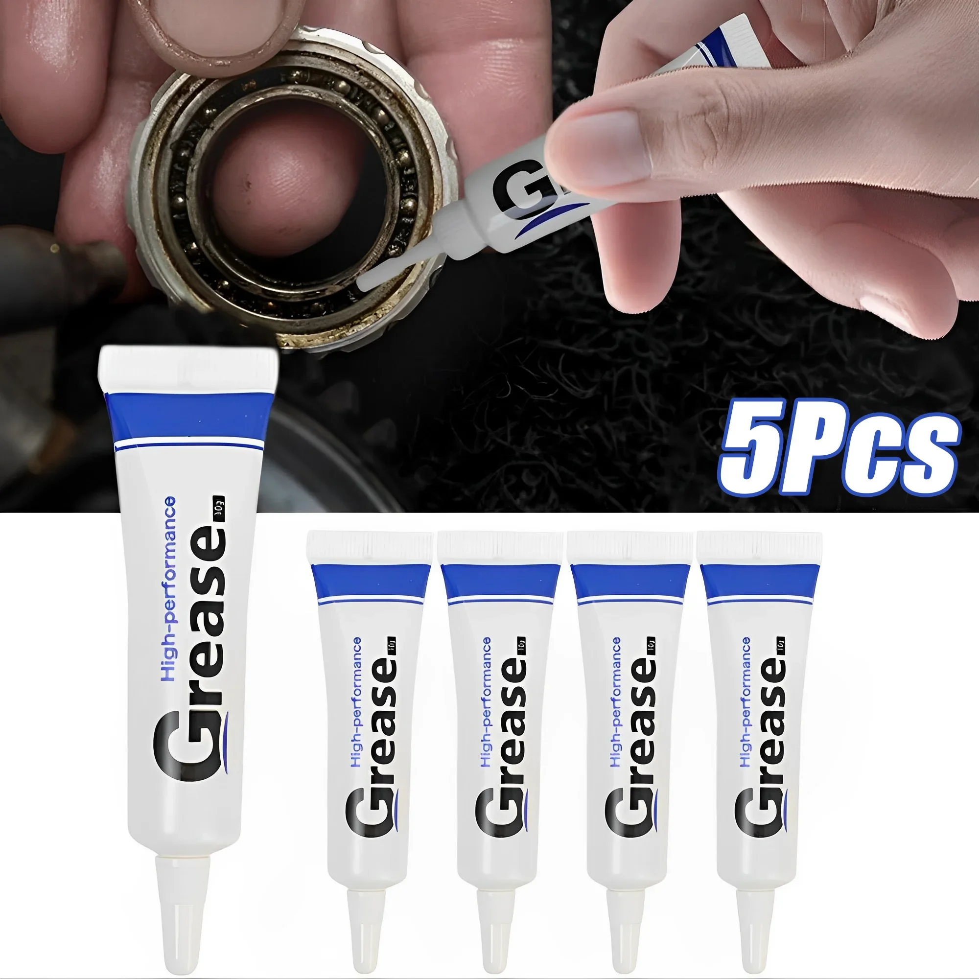 1/3/5pcs Silicone Grease Lubricant Silicone Grease Machine All Zipper Accessories Keyhole Bearing Gear Lubricant Protecting