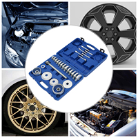 31-piece wheel bearing tool, universal wheel drive bearing assembly tool kit, wheel bearing puller
