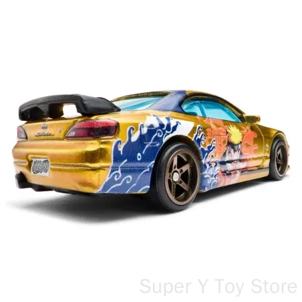 New Hot Wheels Diecast Car Uzumaki Naruto 1 64 Scale Nissan Silvia S15 Collectible For Anime Enthusiasts And Car Collectors Gift - view 6