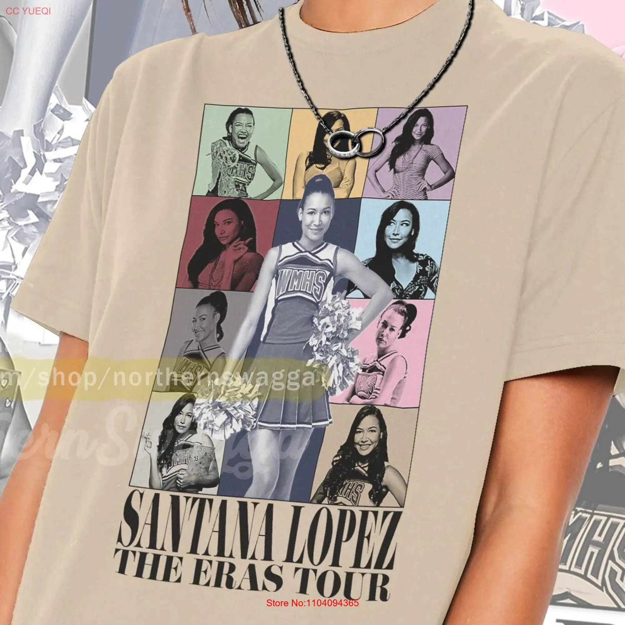 Santana lopez tour shirt cool fan art t 90s poster 608 tee long or short sleeves