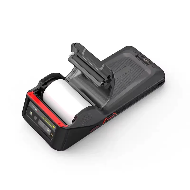 Multifunction Integrated Terminal Data Collector PDA Handheld Adhesive Printing for Storage Logistics Inventory Receipt Linux