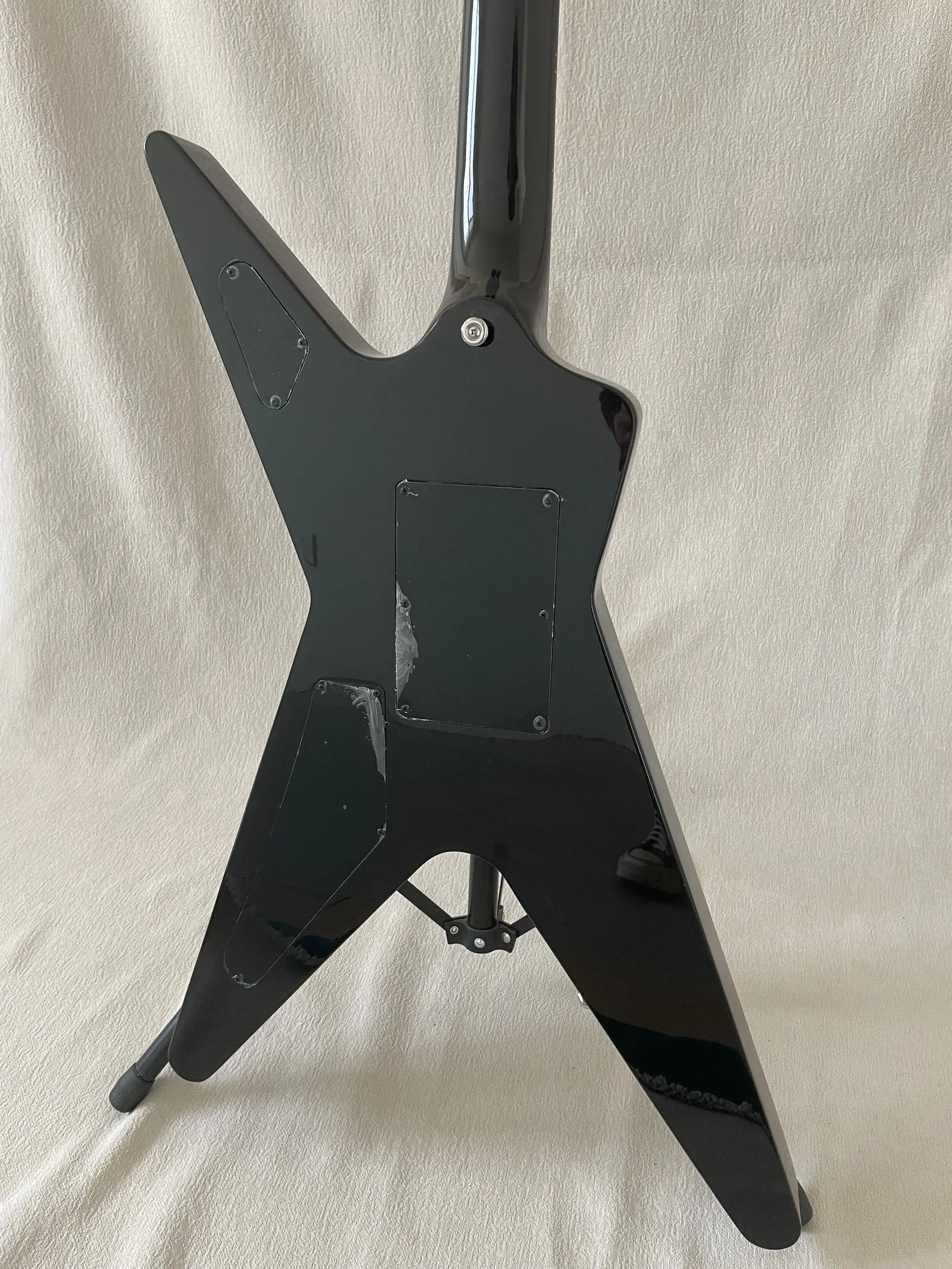 High end Custom Washburn Dime 333 Dimebolt 2002 Trans Black Guitar