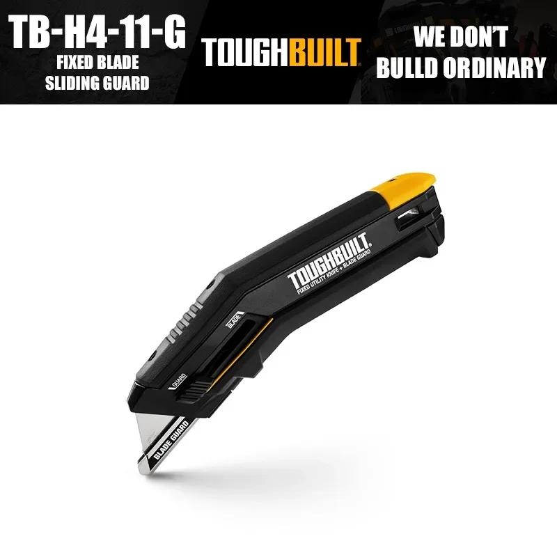 ToughBuilt TB-H4-11-G Fixed Blade + Sliding Guard Hand Tools Accessories