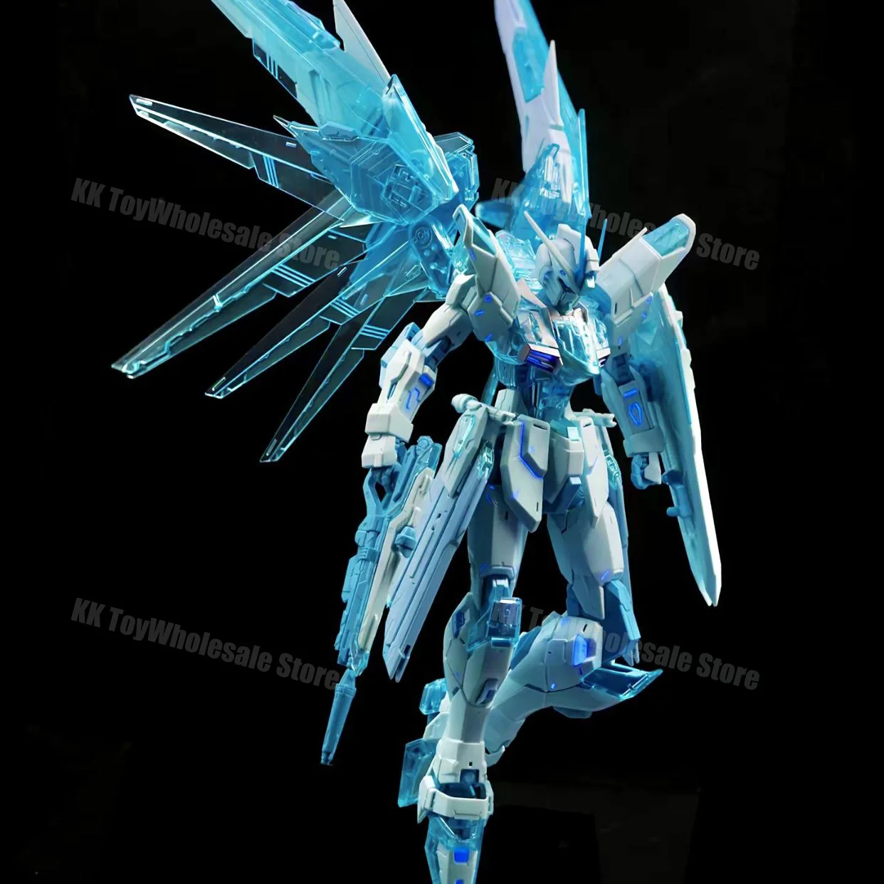 ชุดประกอบโมเดล DABAN 6650 MG 1/100 Lce Blue Zgmf-X10a Freedom 2.0  โมเดลพลาสติก หุ่นยนต์แอคชั่นฟิกเกอร์ ของเล่นโมเดลพลาสติก