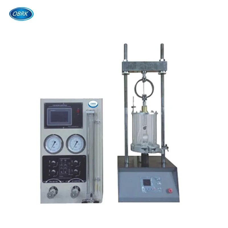 30KN Triaxial Compression Test triaxial test apparatus Soil Triaxial testing machine