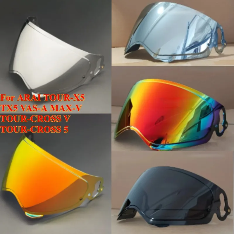

1PC Helmet Visor Shield for ARAI TOUR-X5 TX5 VAS-A MAX-V TOUR-CROSS V TOUR-CROSS 5 Lens Glass Viewfinder Windshield Accessories