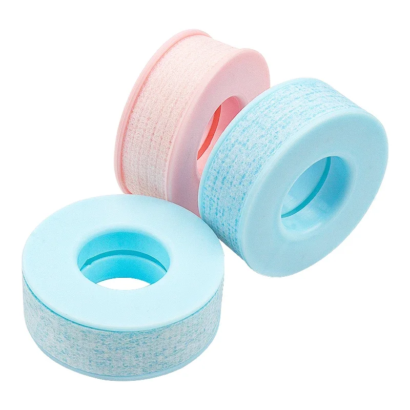 CNK 3/5 pezzi nastro per ciglia in gel di silicone medico non tessuto traspirante sensibile resistente blu sotto gli occhi strumenti per l'estensione delle ciglia
