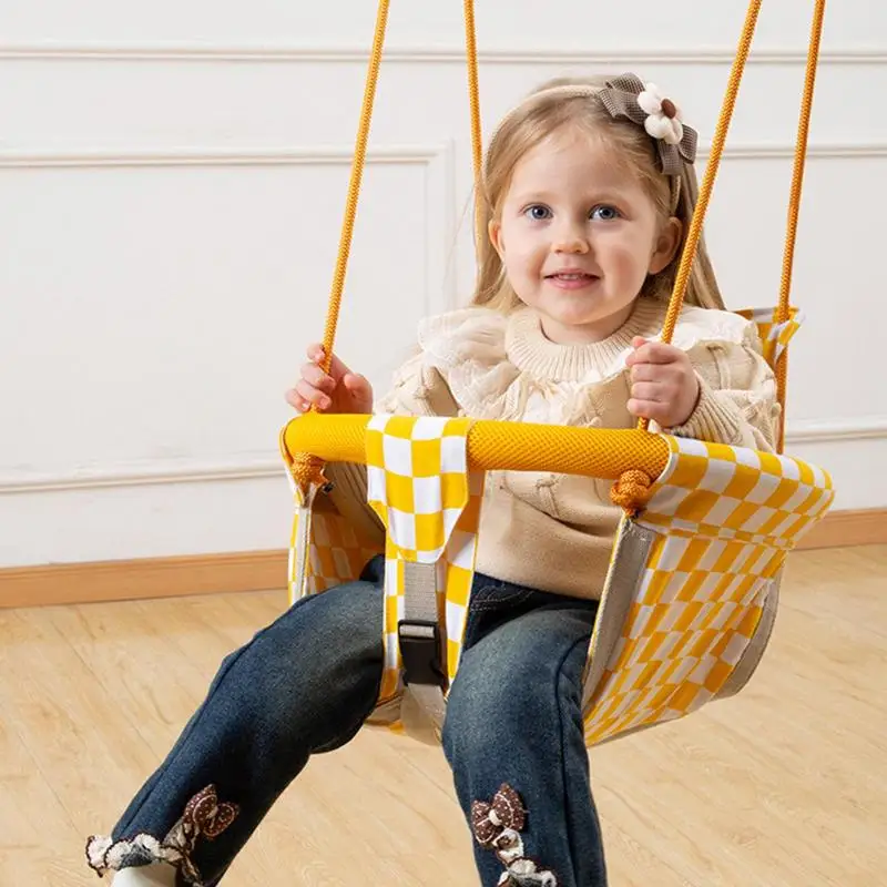 Divertido asiento de columpio para juegos caseros y exteriores para niños, juego de columpio para niños pequeños, columpio para patio trasero, accesorios para niños