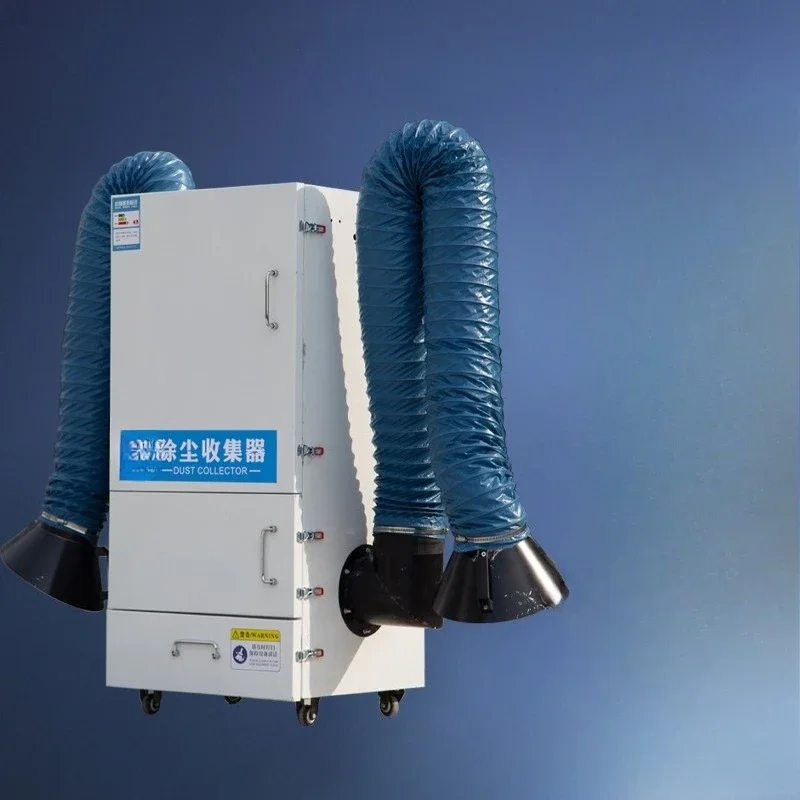 Polishing dust collector mobile single machine pulse bag dust collector equipment