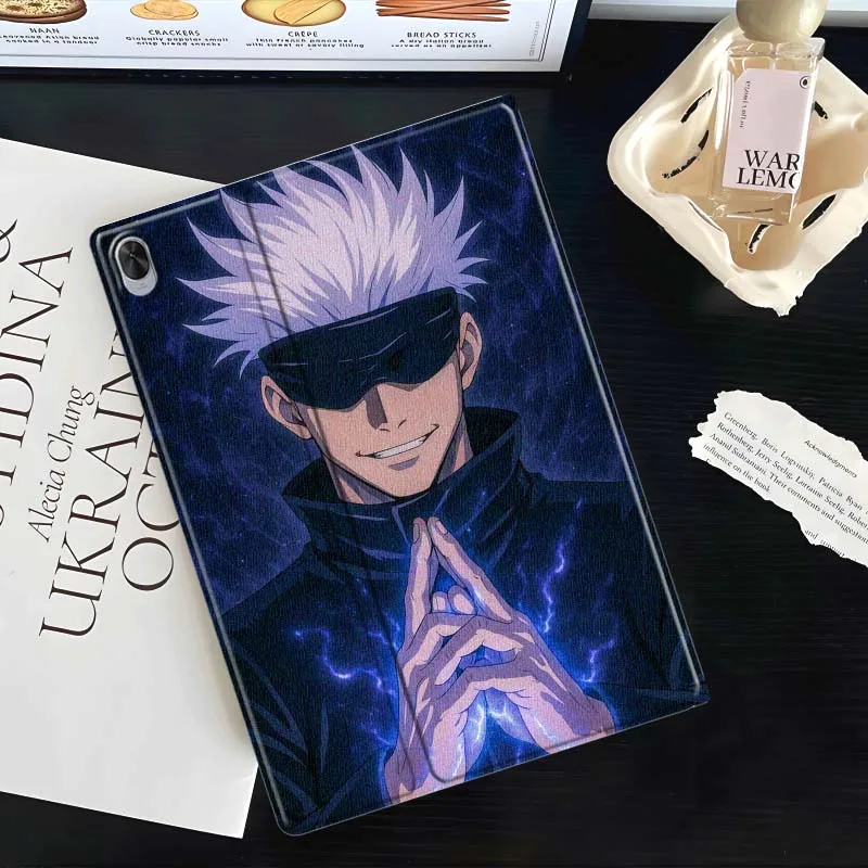 الفن J-Jujutsu Kaisen أنيمي لهواوي MatePad Air Pro M6 M5 SE T5 13.2 12.6 12 11.5 11 10.8 10.4 10.1 بوصة اللوحي #4