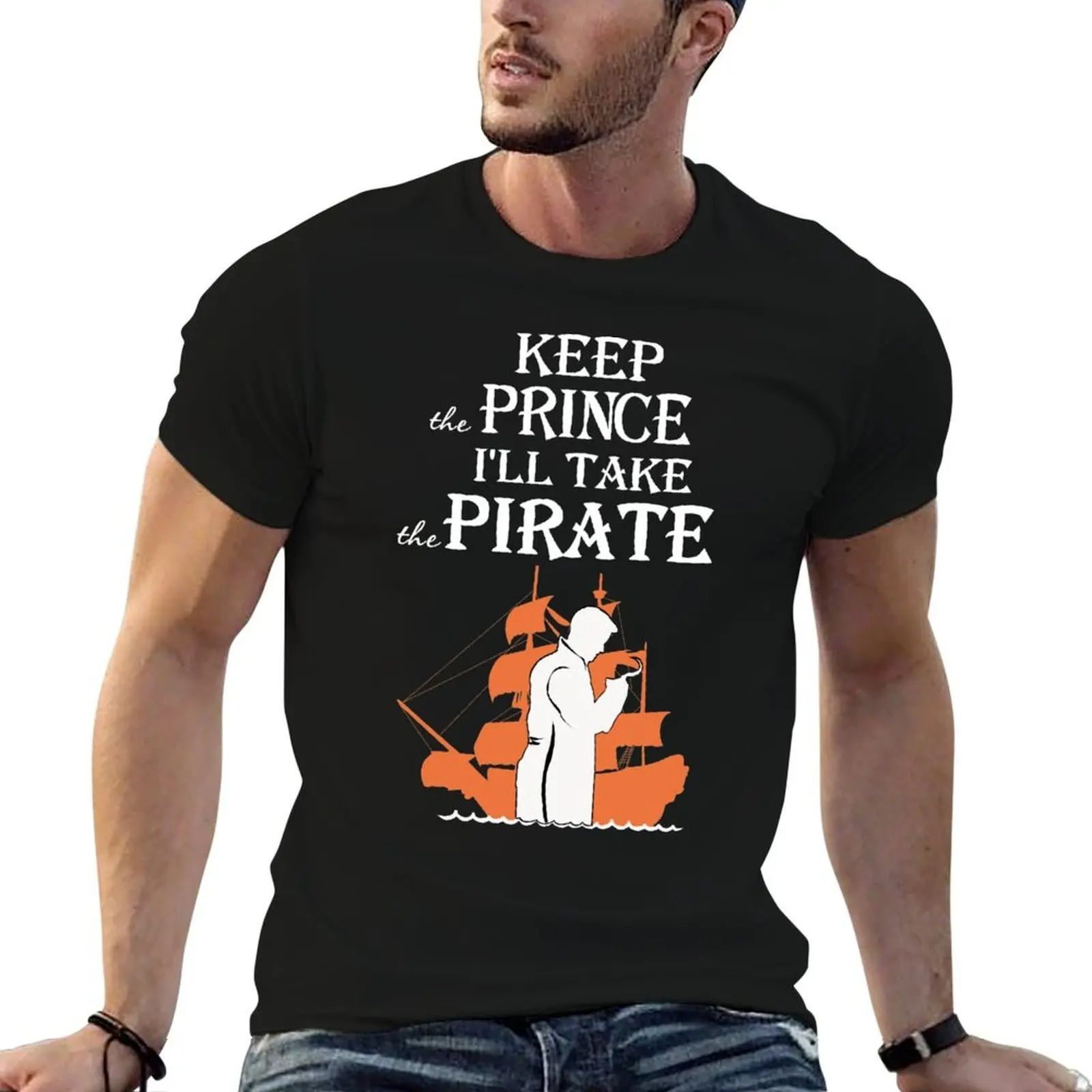 

I'll take a pirate funny parody T-Shirt g man t shirts for men t shirts for man graphic funny t shirt custom print T-shirt