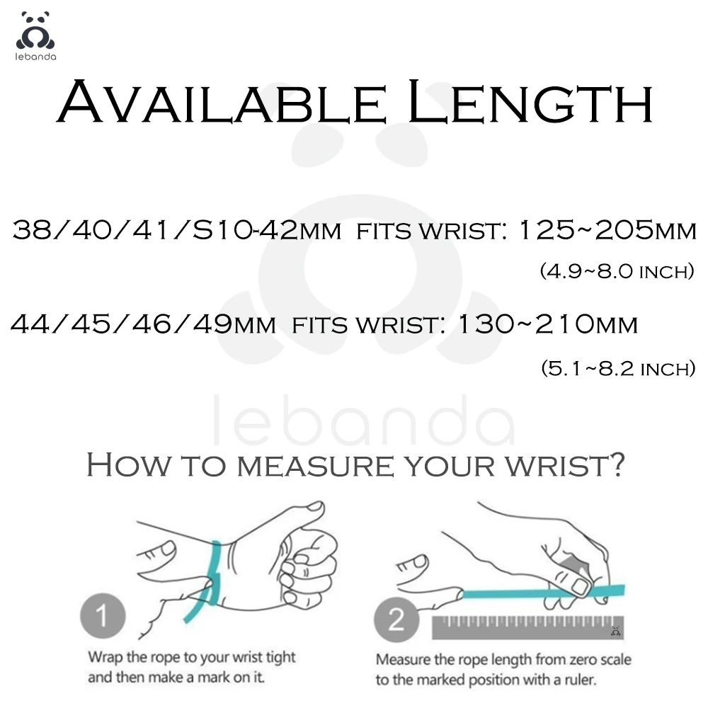 حزام Lebanda لساعة Apple Ultra Series 10 9 8 7 6 5 4 SE مشبك المظلة حزام مضفر من النايلون المرن لملحقات iWatch