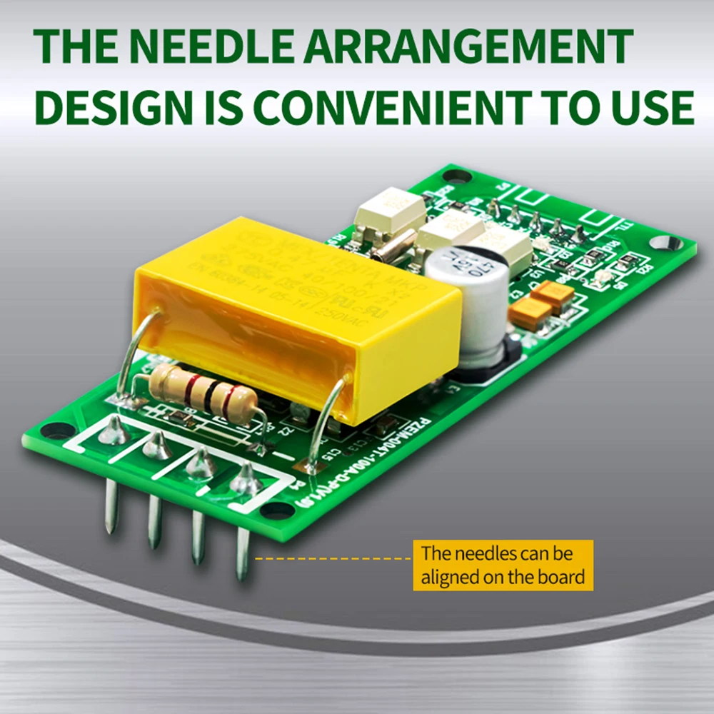 PZEM-004T AC Digital Voltmeter Ammeter Wattmeter Power Frequency Test Communication Module TTL Serial Pin Array Version 32A/63A
