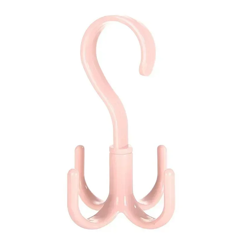 Kreativer 4-Klauen-Haken zum Aufhängen, Taschenhaken, magische Brust, multifunktional, drehbar, S-Typ, nicht stanzbar, Kunststoff-Haken, Aufbewahrung