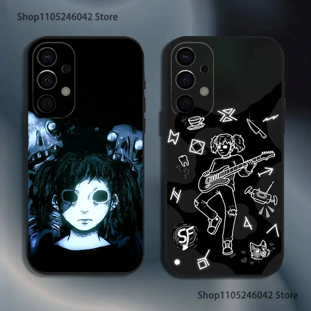 

Game S-Sally F-Face SF Black Cover Phone Case For Samsung S25,S24,S21,S22,S23,S30,Ultra,S20,Plus,Fe,Lite,5G