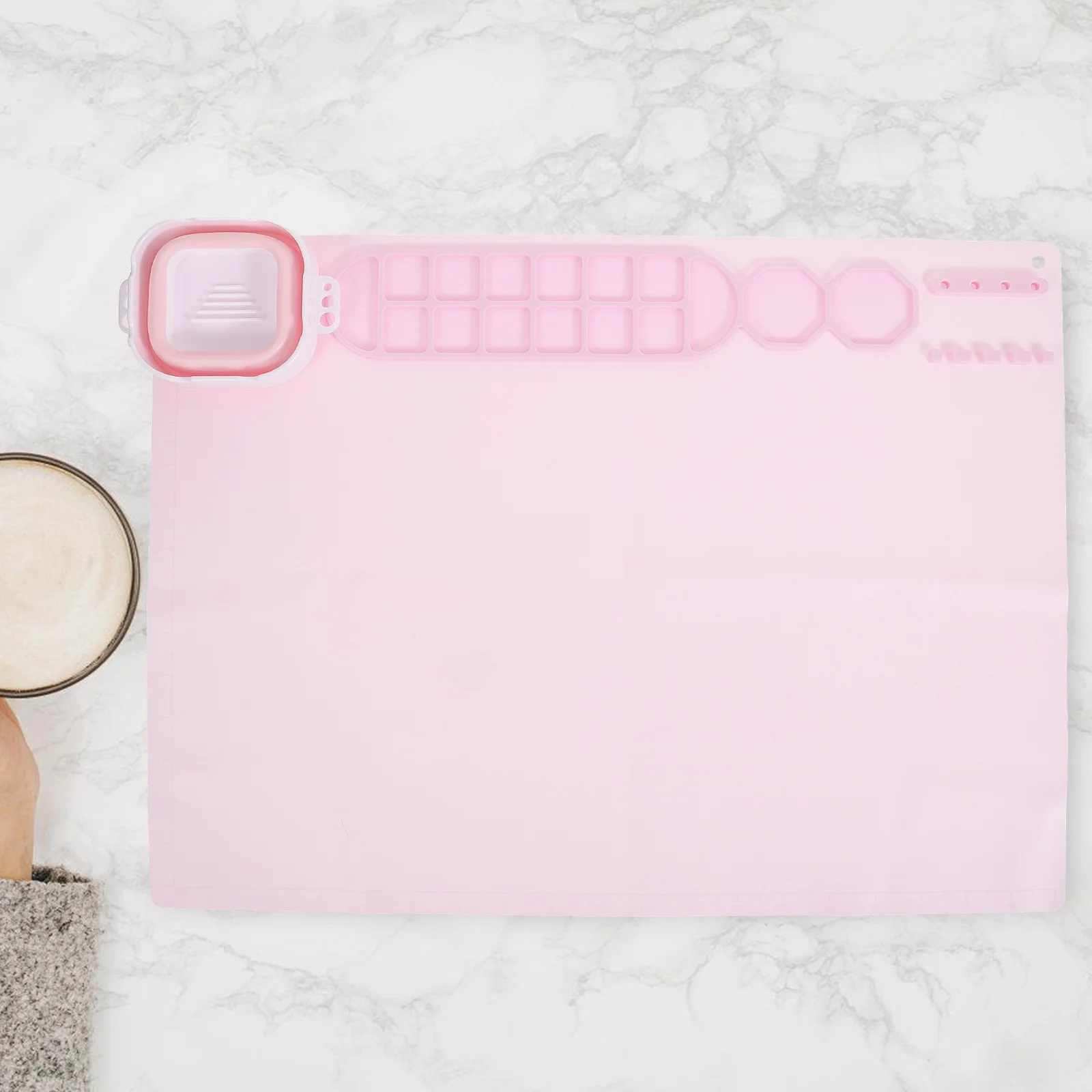 سيليكون اللوحة حصيرة 24X36 بوصة غير عصا ورقة الحرف DIY بها بنفسك المشاريع الفنية الراتنج الصب مقاومة للحرارة واقي الطاولة #4