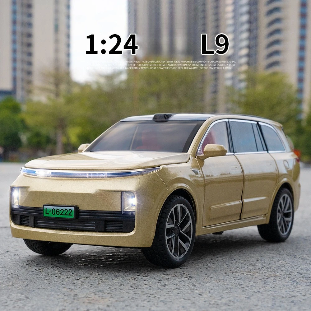 

1:24 L9 Alloy Car Model Ornament Children's Toy Gift Diecast Alloy Car Model Collectible