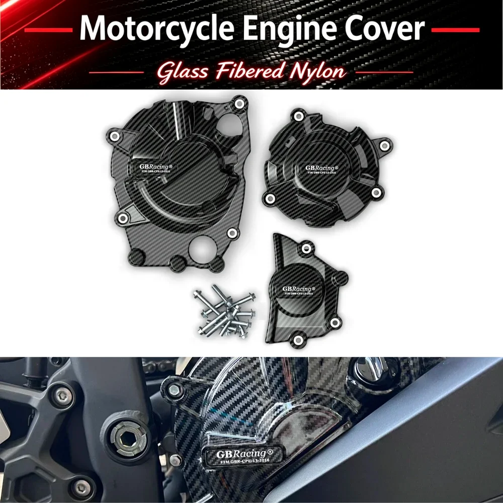 Motorrad-Motorabdeckung für Kawasaki Ninja ZX-25R (2020-2024) / ZX-4R (2023-2024) / ZX-4RR (2023-2024)