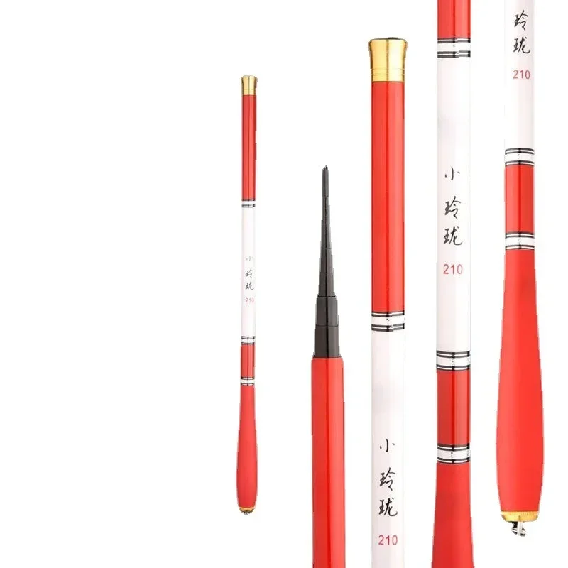

Portable Telescopic Fishing Rod Carbon Fiber Creek and Lake Hand Rod Carp Feeder Fishing Rod Fishing Gear 1.0-3.6M