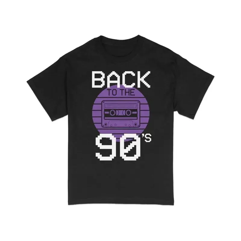 Retro Cassette Tape T Shirt Vintage Music 80s Mixtape Fashion Top for Lovers