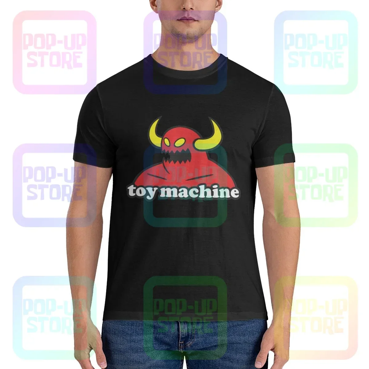 Toy Machine Skate Board Shirt T-shirt Gift Print Fashion Hot Deals Tee