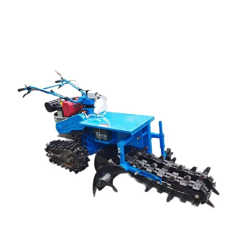 Natural gas pipeline trencher Self-propelled orchard trencher