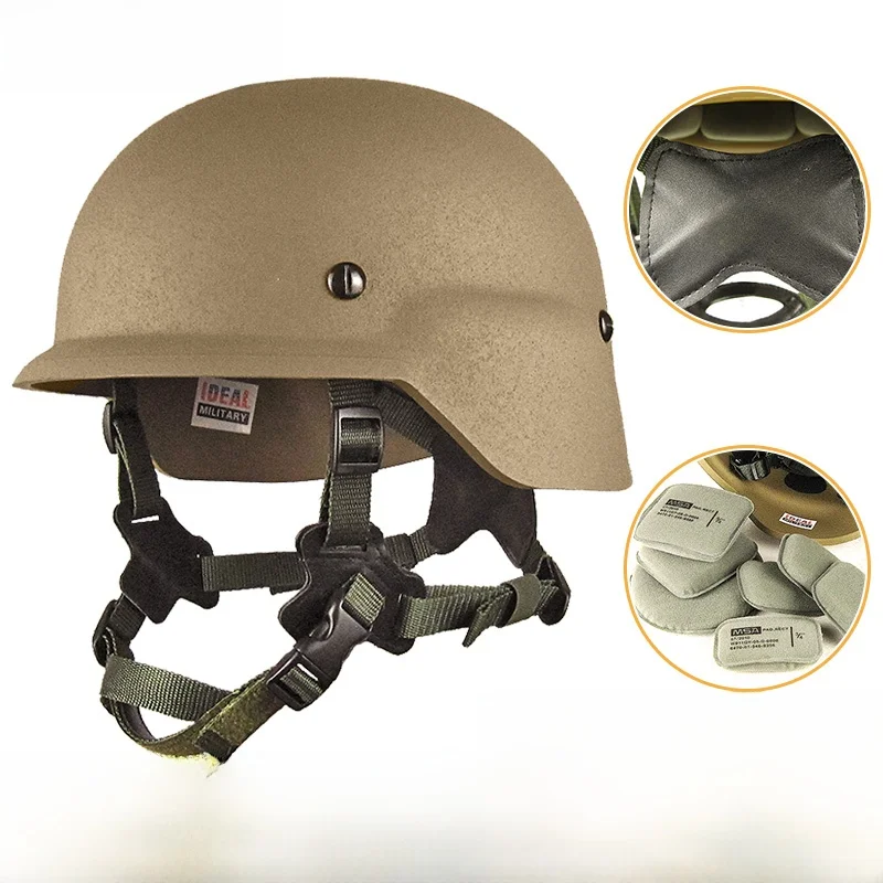 

Thiened LWH Helmet Memory Foam Global Eagle Suspension Strap M88 Anti-Loout Marine Corps Sle Heaear for Outdoor Campi...