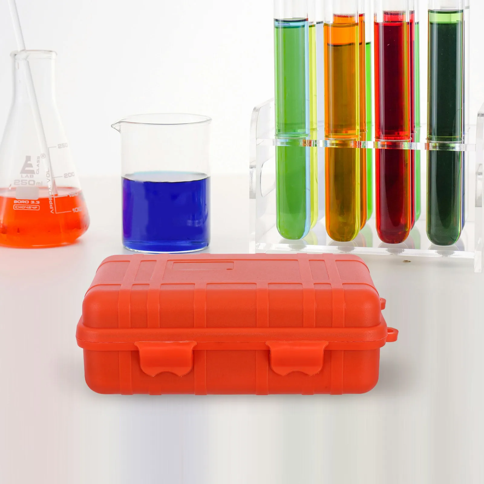 صندوق تخزين مقاوم للماء مقاوم للصدمات من البلاستيك الصلب جاف لصيد الأسماك والتخييم والمشي لمسافات طويلة أداة منظم في الهواء الطلق