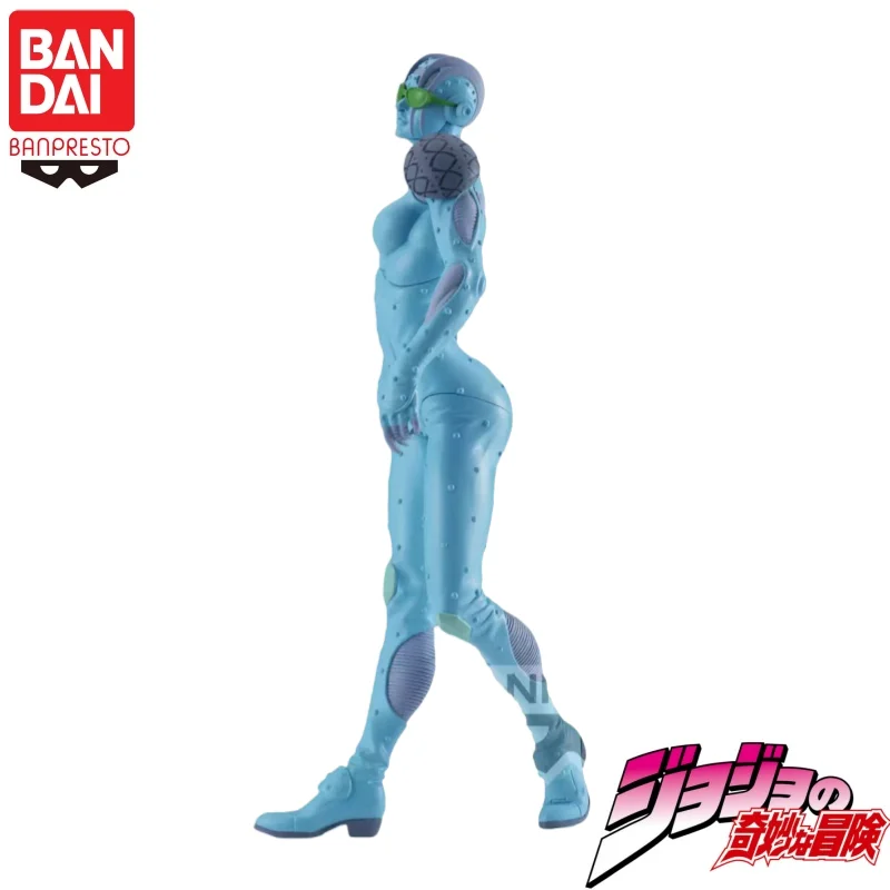 

In Stock Original Bandai Banpresto Jojo's Bizarre Adventure Jolyne Cujoh Anime Action Figures Model Toys desktop Ornament Gifts
