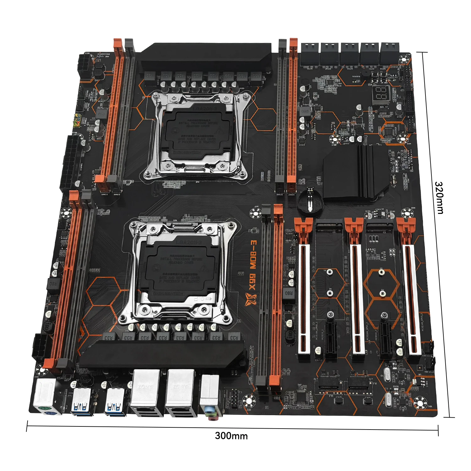 MACHINIST X99 MD8-3 デュアル CPU マザーボード Xeon E5 V3/V4 CPU