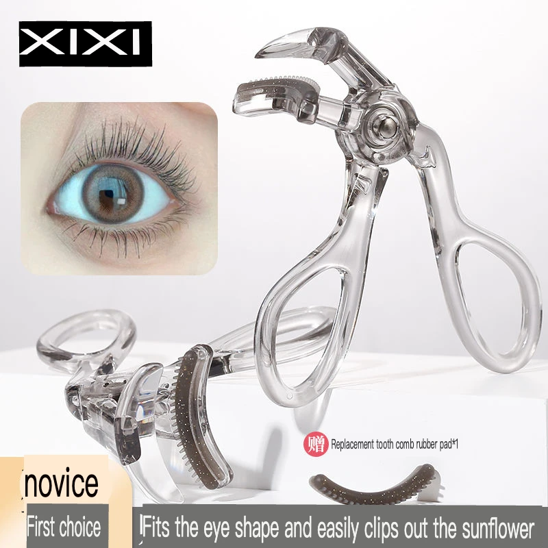 XIXI Wide Angle Eyelash Curler With A Curly Long-Lasting Shape, Easy To Set, And Portable Tool For Beginners In Sunflowers