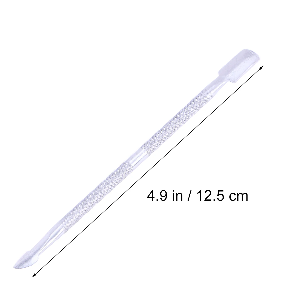 

3 Pcs Stainless Steel Cuticle Remover Spoon Pusher Nail Care Tool for Manicure Pedicure Uneven Surface Shaping Removing Glue