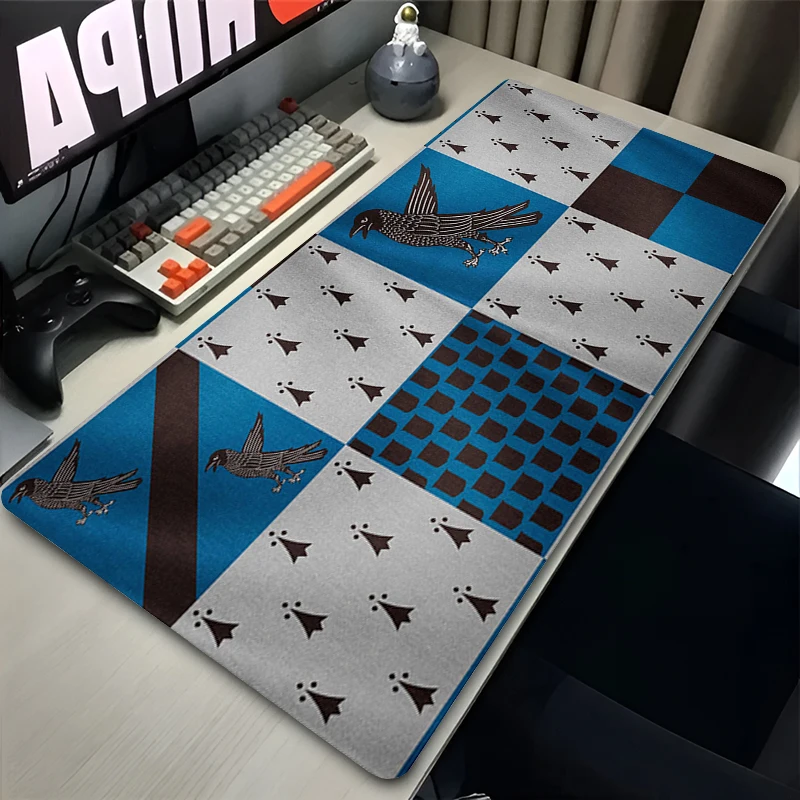 Blue Eagle Tappeto per tastiera Laptop Anime Logo Tappetino da scrivania esteso XXL Potters Harries Mousepad PC Gamer Cabinet Mouse Pad Tappeto