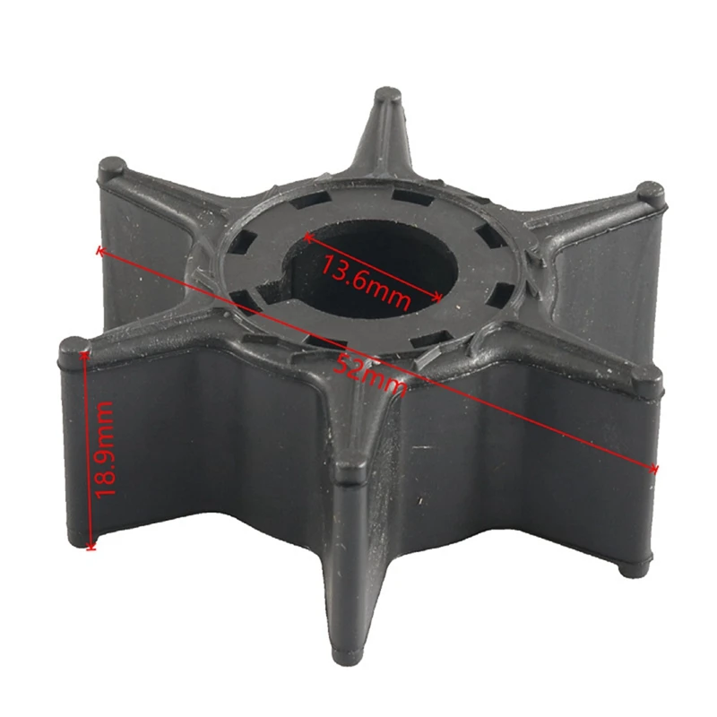 6L2-W0078-00-00 船外機ウォーターポンプインペラ修理キットハウジング付き 20Hp 25Hp 6L2-W0078-00 18-3431