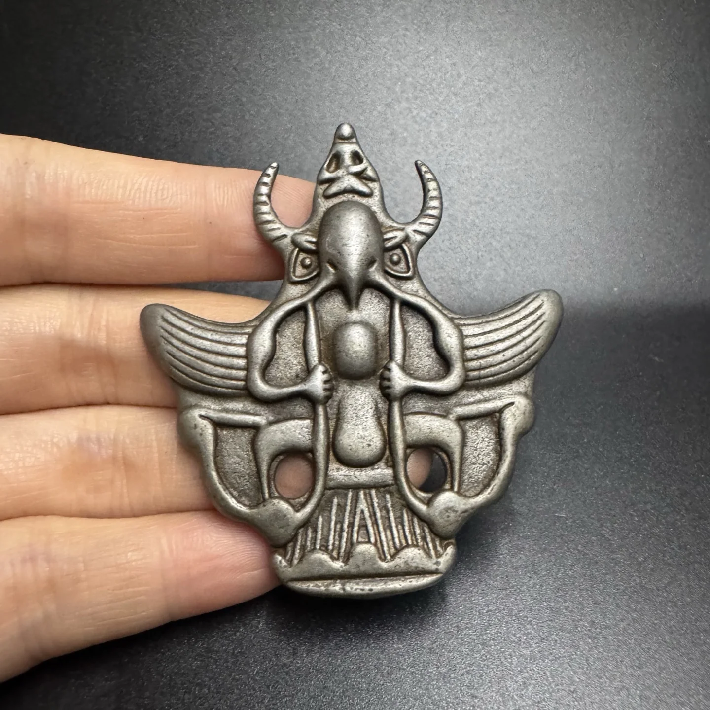 Tibetan Garuda Bird Statue - Exquisite Handcrafted Home Decor, Keychain, Necklace, Car Accessory, and Collectible Figurine