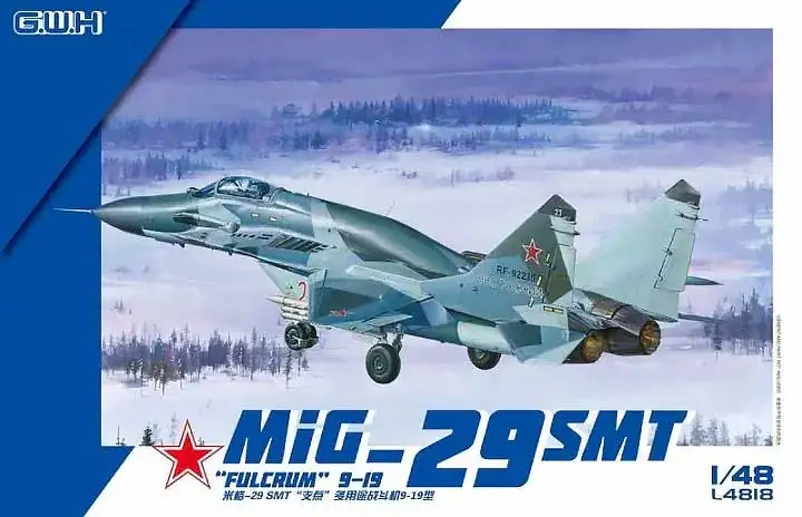 

Great Wall hobby plastic assembled aircraft model kit L4818 MIG-29SMT Fulcrum multi-purpose fighter 9-19 1/48 scale