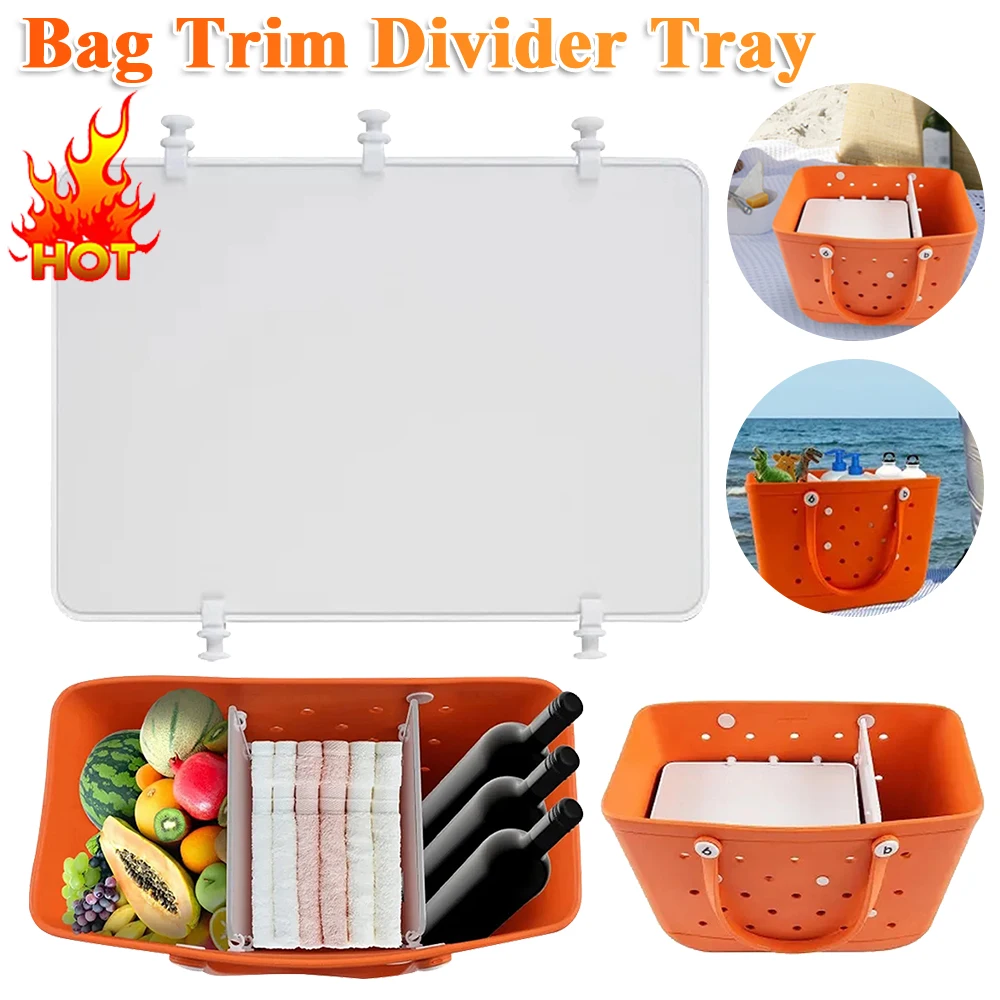 Divider Tray for Bogg Bag Bag Trim Divider Tray Organizer Tray Compatible with Bogg Bag for Bogg Beach Bag Original Accessories