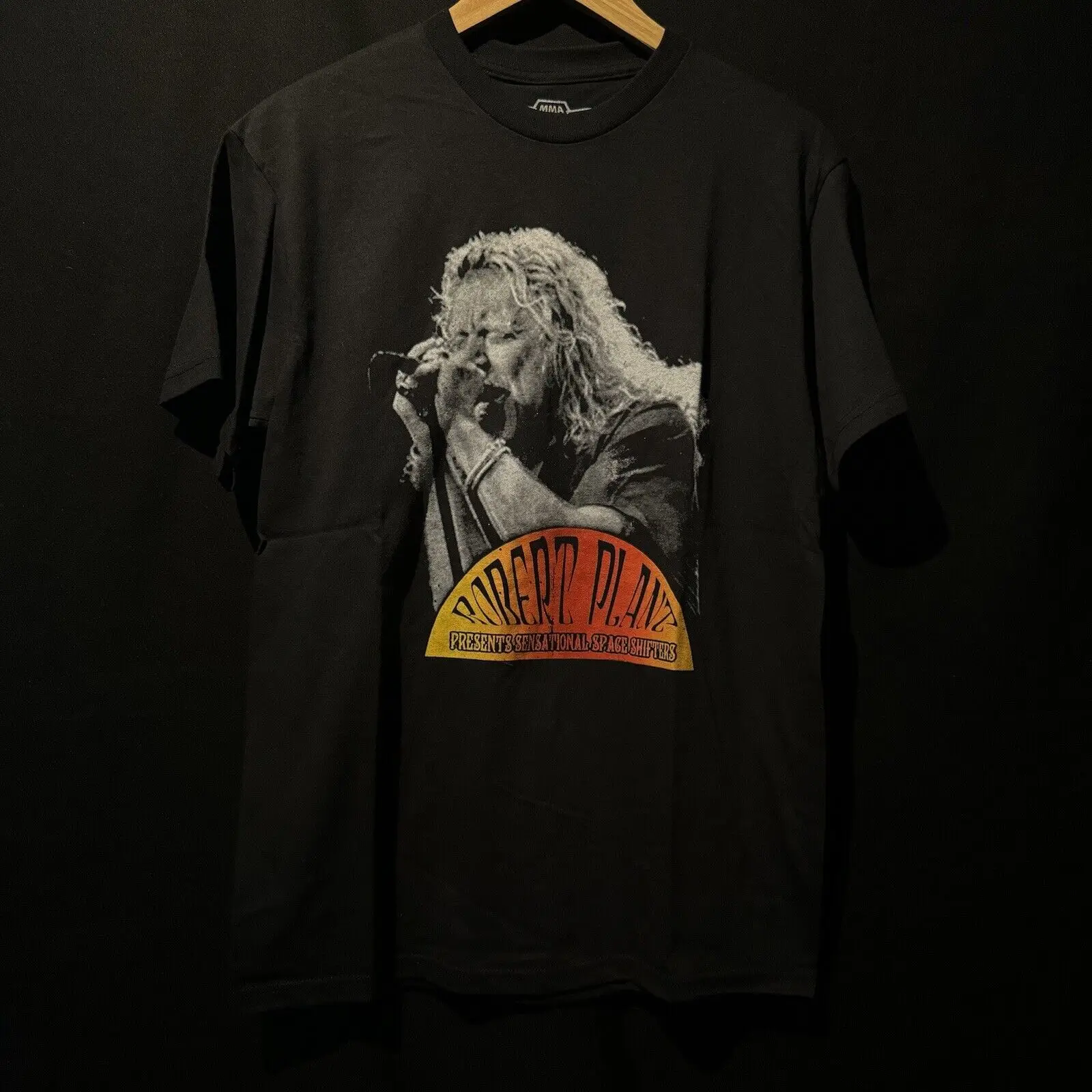 Robert Plant And The Sensational Space Shifters World 2014 Sz M Used Black Mens