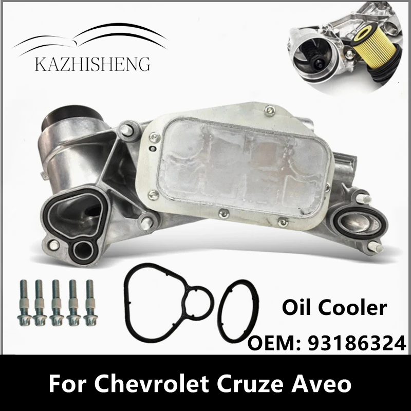 

12992593 55355603 Масляный радиатор двигателя в сборе для Chevrolet Cruze Aveo 93186324