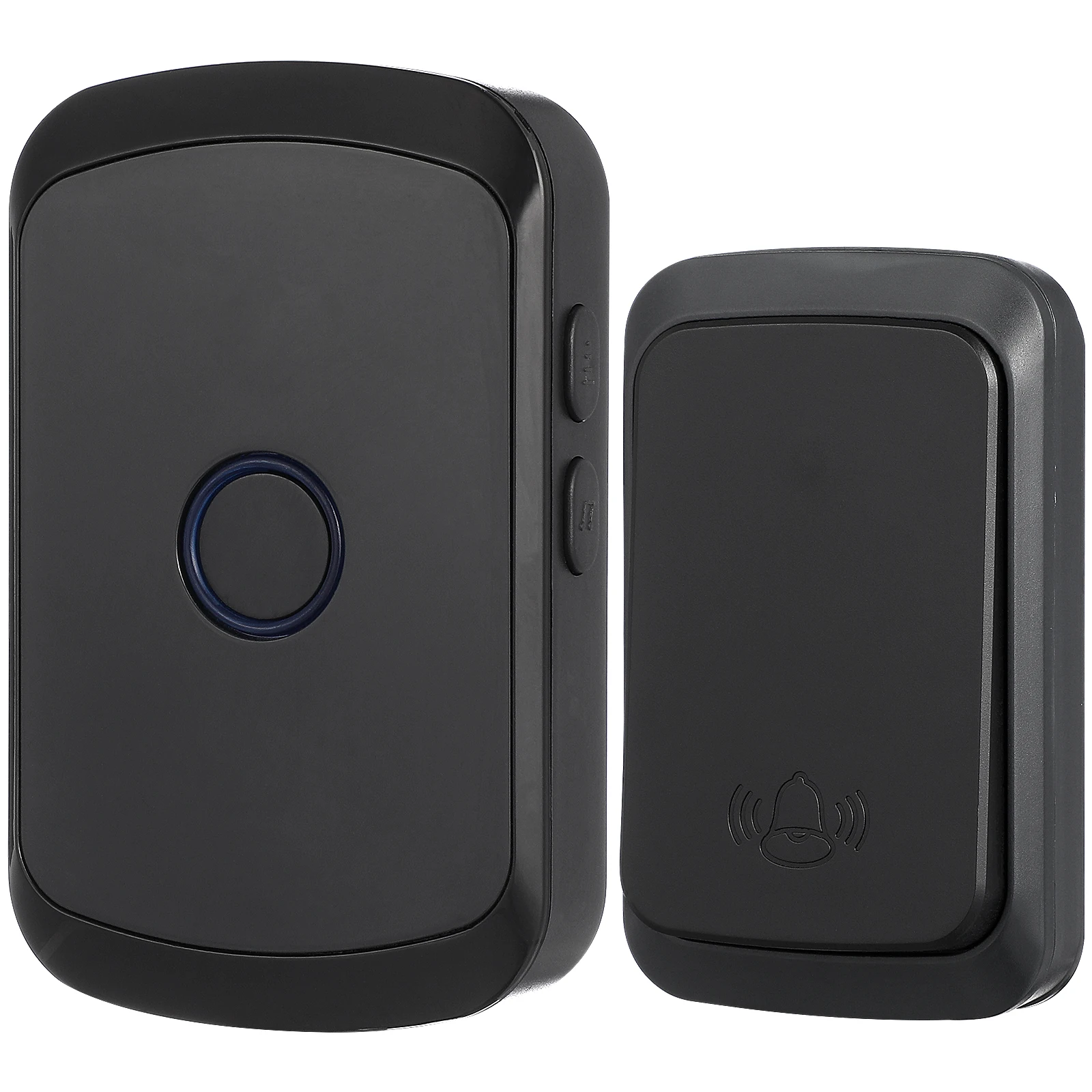 

Wireless Doorbell No Black Long Range Volume Adjustable Door Bells Home Classrooms Hotels Cordless