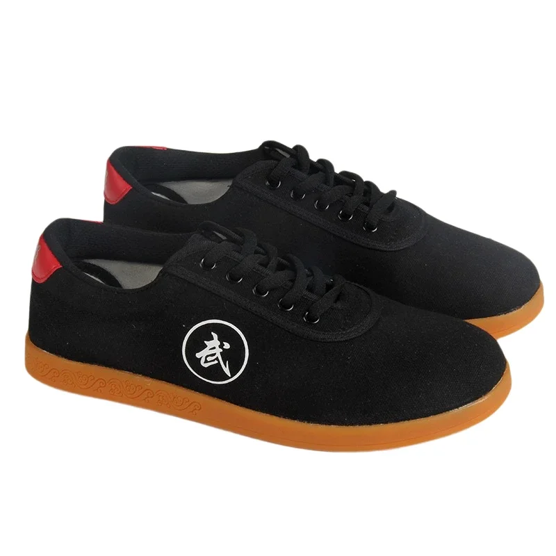 

Canvas Tai Chi Shoe Tendon Good Quality Martial Art Shoes Soft Bottom Practice kung fu Shoes Wingchun Shoes