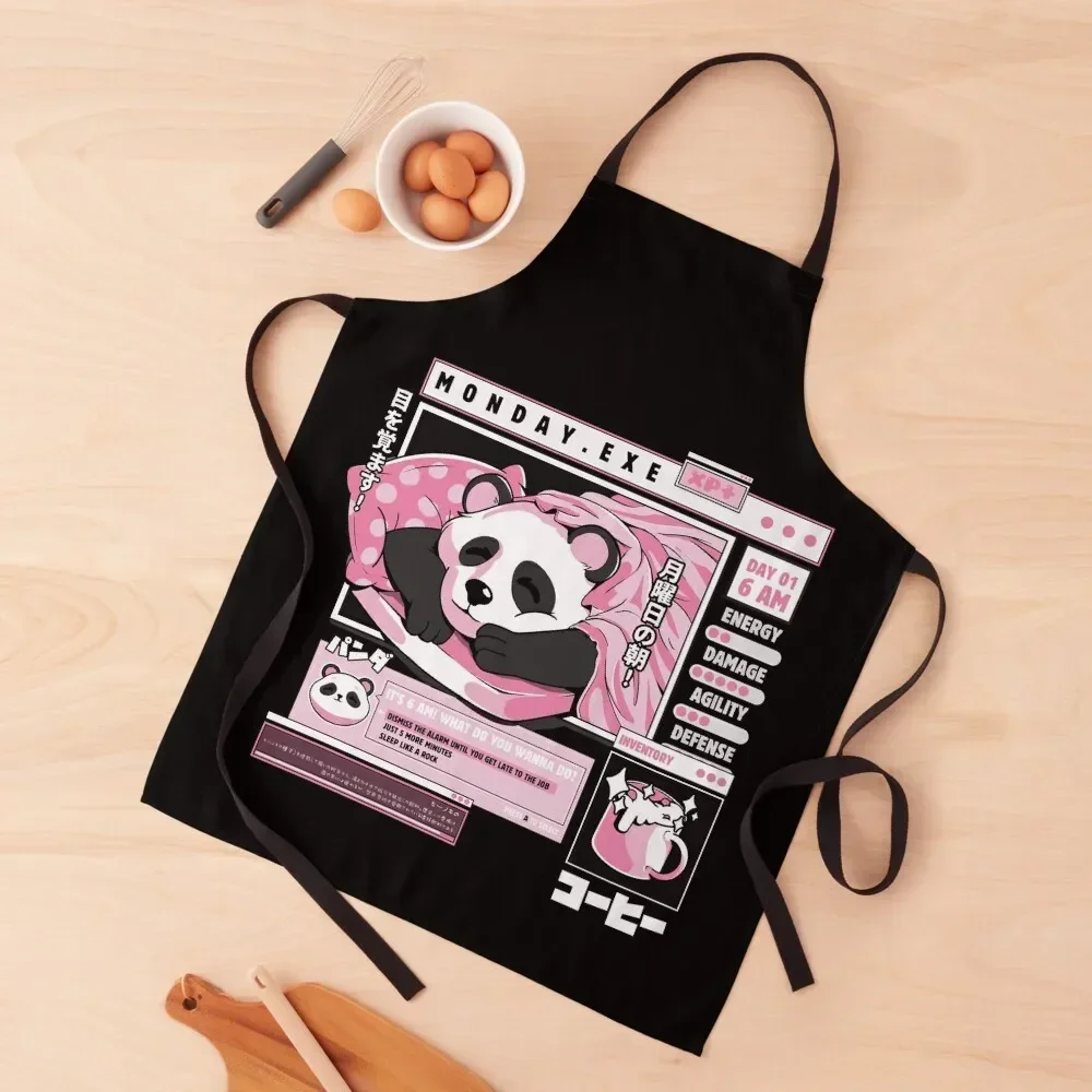 

Monday.exe Apron For Kitchen Women kitchen gadgets Woman Kitchens Apron